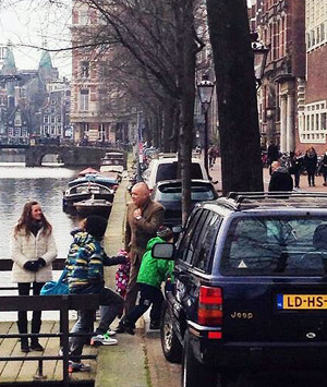 Пропагандист Дмитрий Киселев на отдыхе в столице ЛГБТ-сообщества – Амстердаме.